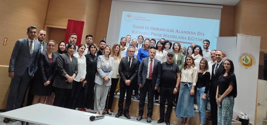 TARIM VE ORMANCILIK ALANINDA DIŞ KAYNAKLI PROJE HAZIRLAMA EĞİTİMİ 24-26 EYLÜL 2024 TARİHLERİ ARASINDA GERÇEKLEŞTİRİLDİ