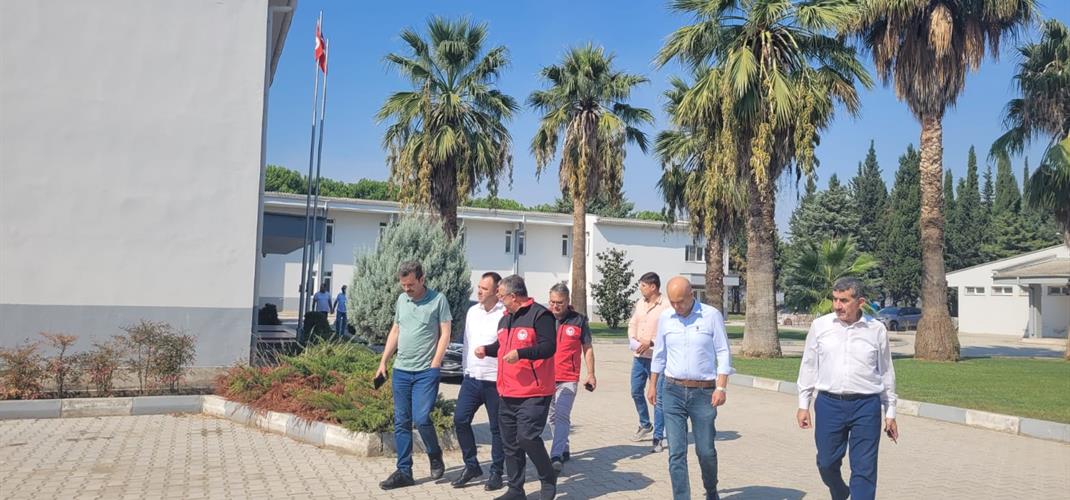 BİTKİSEL ÜRETİM GENEL MÜDÜR YARDIMCISI, TOHUMCULUK DAİRE BAŞKANI VE BURSA İL TARIM VE ORMAN MÜDÜRÜNÜN MÜDÜRLÜĞÜMÜZE ZİYARETİ