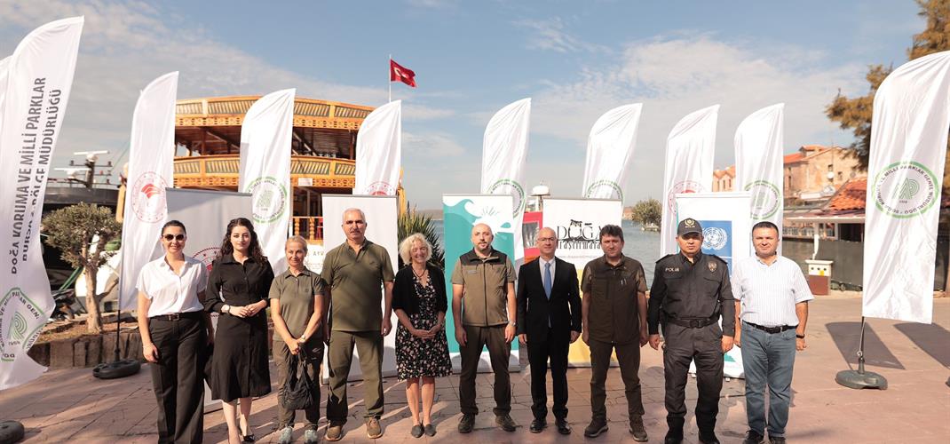 “AYVALIK ADALARI TABİAT PARKI TEKNE BAĞLAMA SİSTEMİ” HİZMETE GİRDİ 