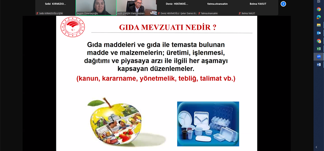 PİYASA GÖZETİMİ VE DENETİMİ EĞİTİM TOPLANTISI YAPILDI.