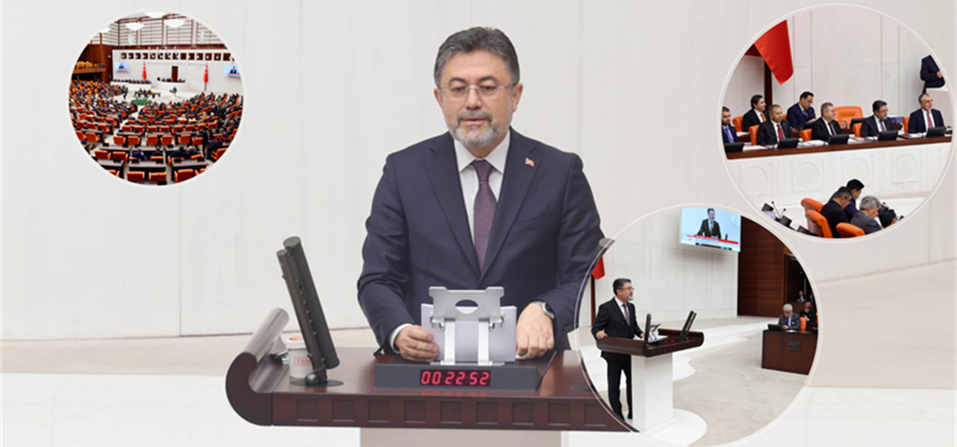 TARIM VE ORMAN BAKANLIĞI 2025 YILI BÜTÇESİ TBMM GENEL KURULUNDA KABUL EDİLDİ